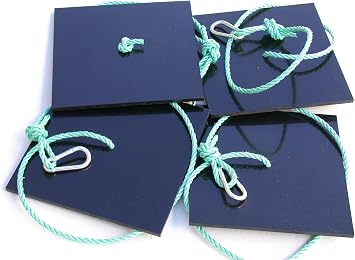 Home Court Portable Set, Guy Line Sand Anchor Plates - 26A4