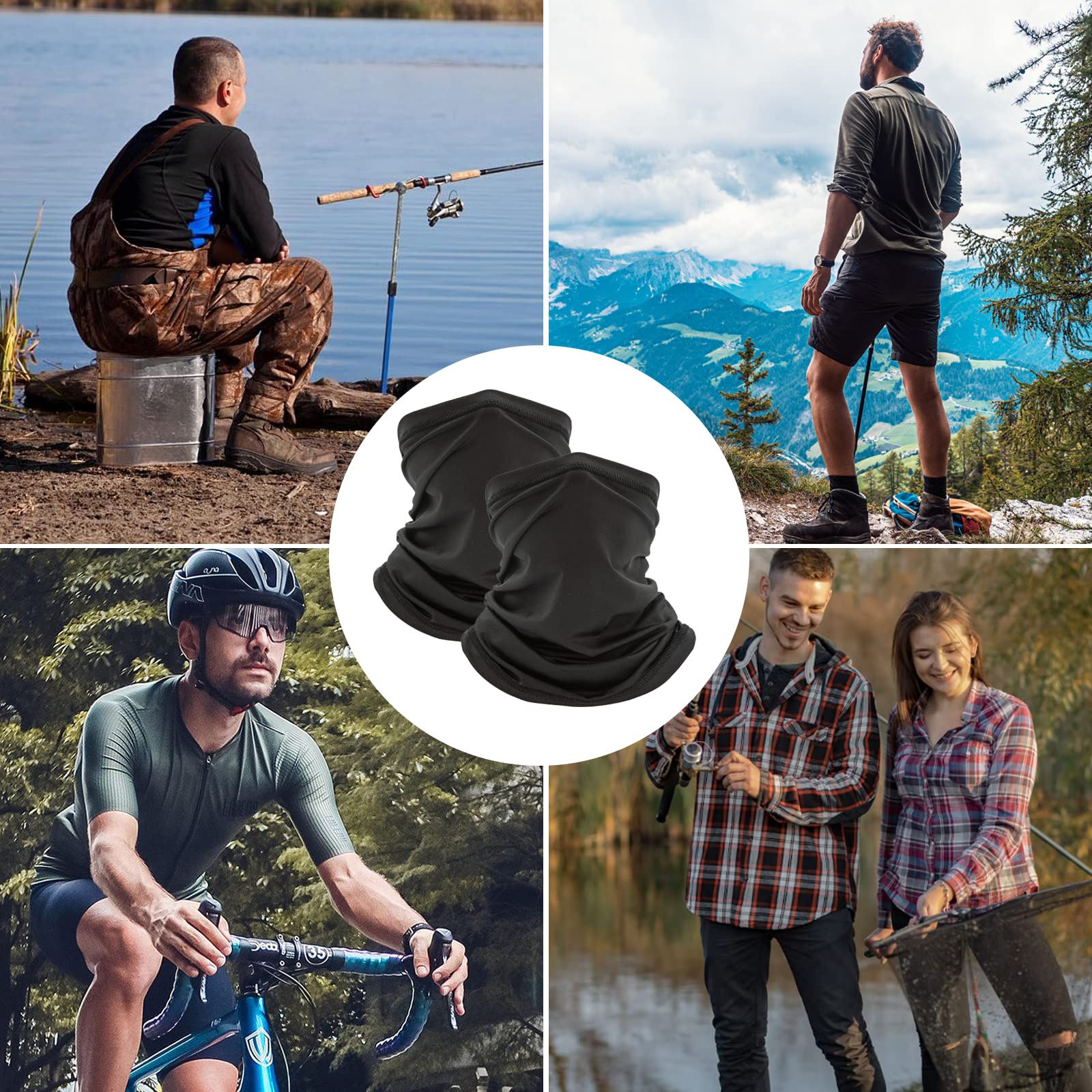 Neck Gaiter-4pack Classic Hombre