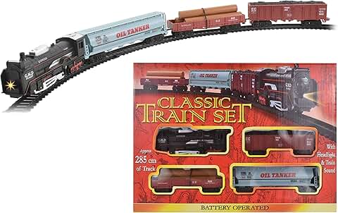 Amazon.co.uk: miniature train set