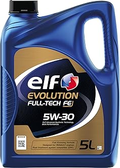 Evolution Full-Tech FE 5W30 Engine Oil ACEA C4 Low SAPS Fuel Economy Formula Synthetic High Performance Motor Oil Lubricant - 5L