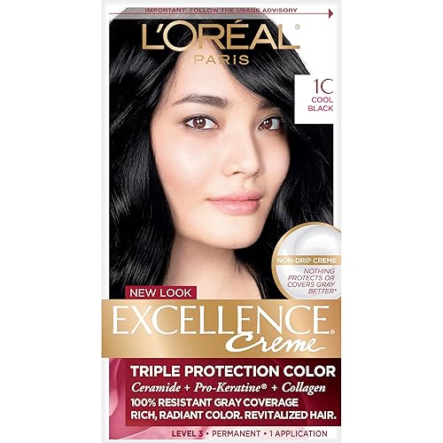 Miniatura 150 de L'Oreal Paris Excellence Triple Protection - Coloración permanente para el cabello, marrón oscuro [4] 1 unidad (paquete de 10 unidades)