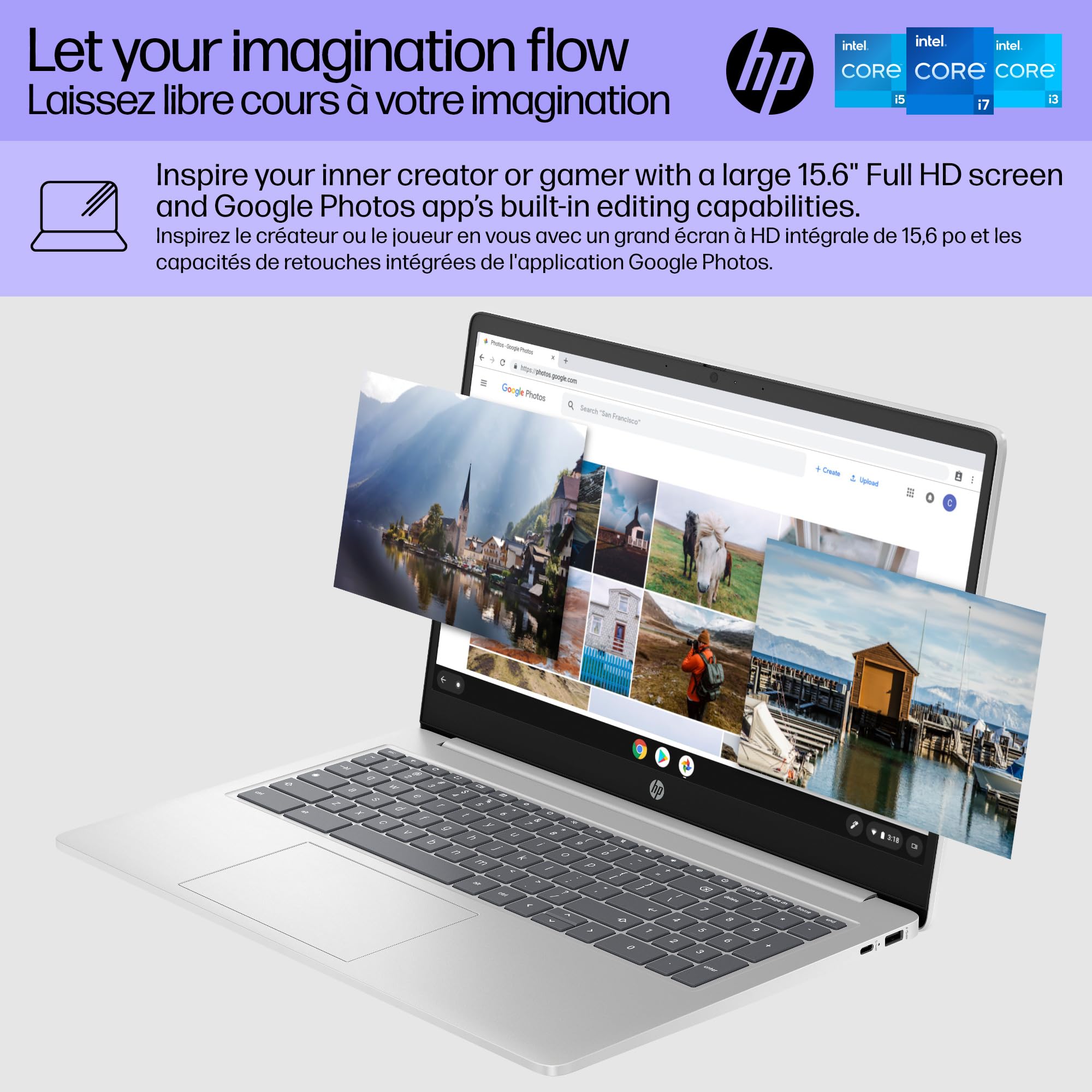 HP Chromebook Plus 15.6