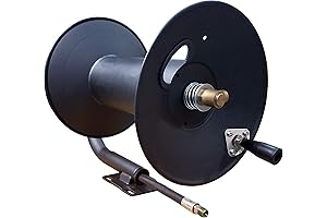 TITAN Titan Super Heavy Duty Pressure Washer Hose Reel - 3/8" x...