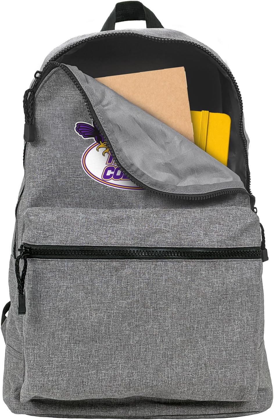 Campus Lab Hunter College Primary Logo Lightweight Backpack for Work School Daily Use Packable for Travel