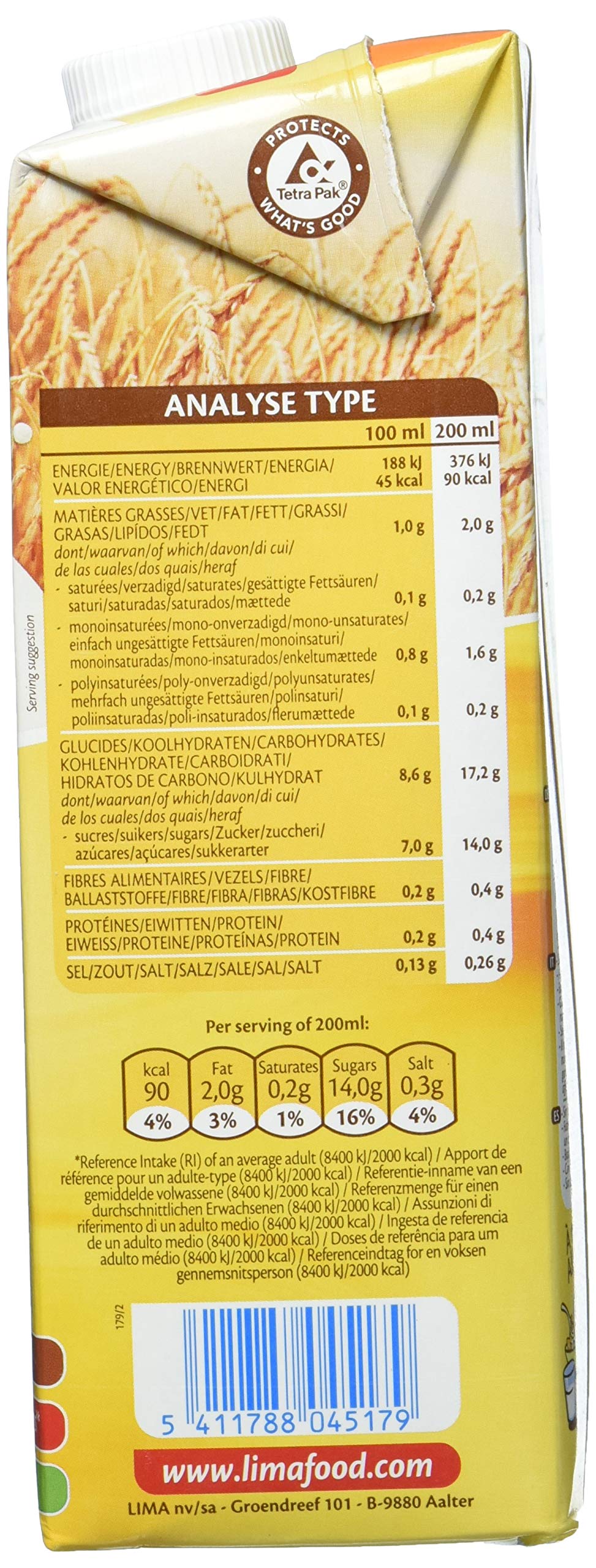 LIMA Dinkel Drink Natural, 6er Pack (6 x 1 kg)