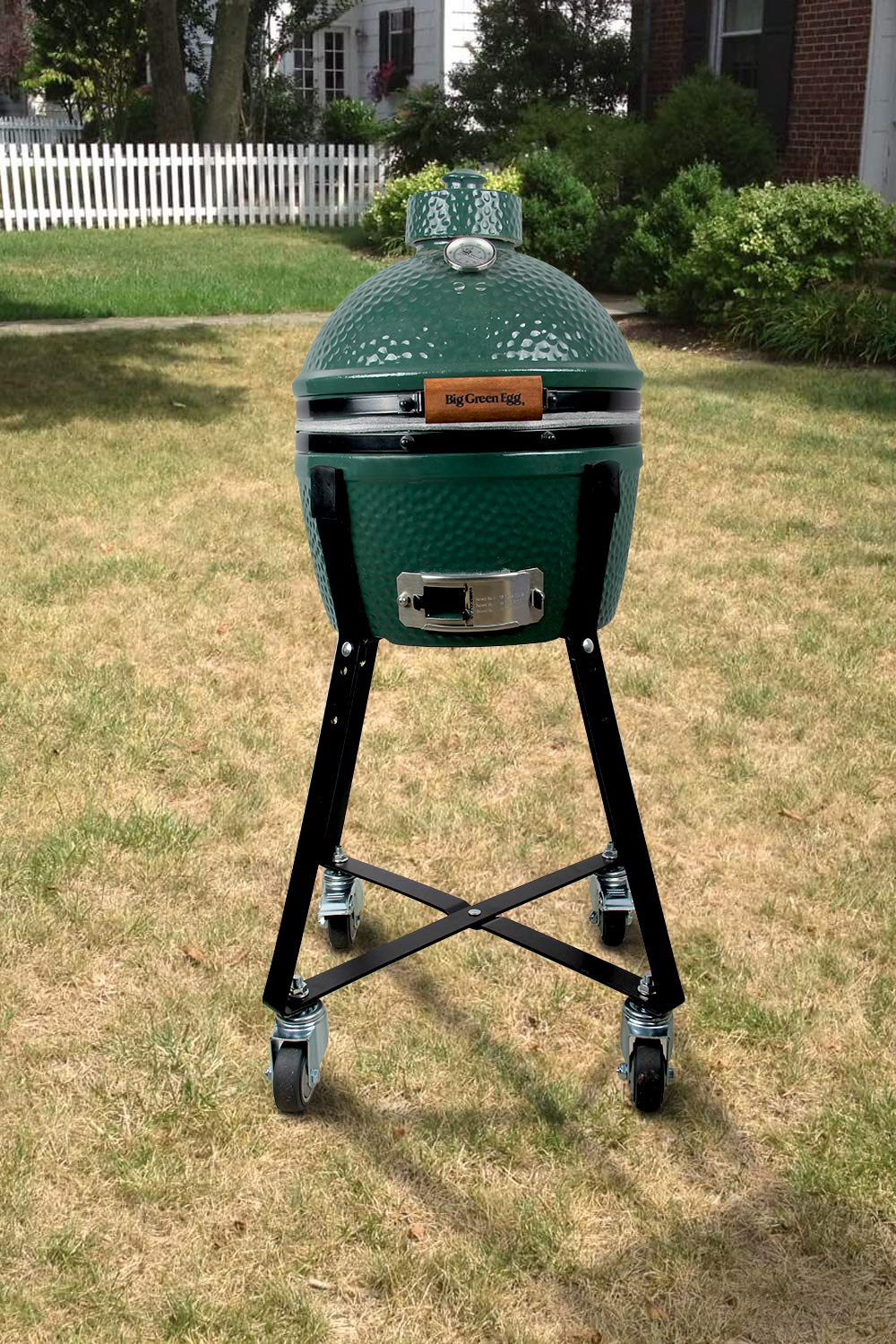 Dracarys Rolling Cart For Minimax Big Green Egg Accessories Green Egg Rolling Nest With Heavy Duty Locking Caster Wheels Powder Coated Steel Rolling Outdoor Cart For Minimax Big Green Egg Grill Stand Amazon Sg