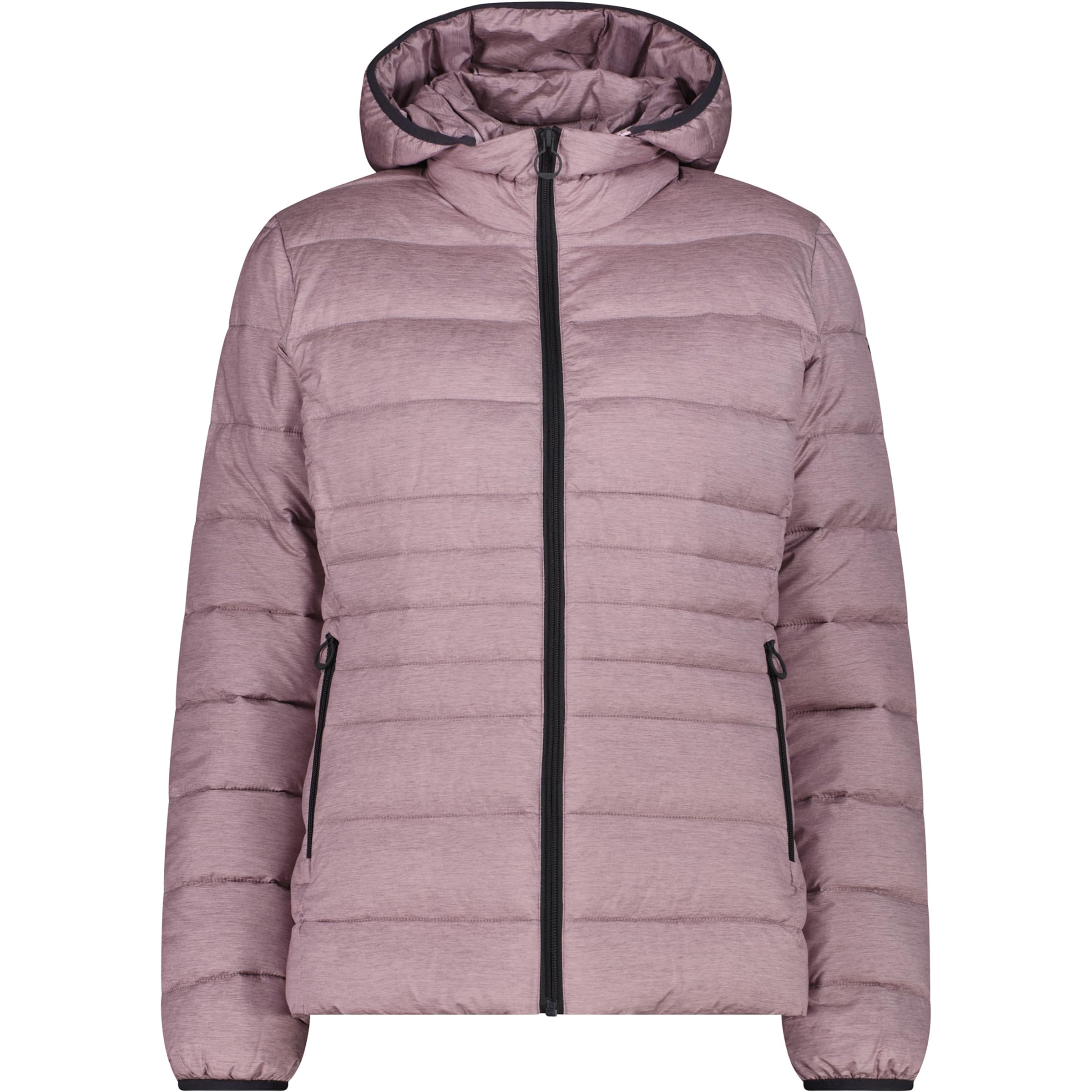 CMP Donna Zip Hoodie giacca, soft pink mel, XXS