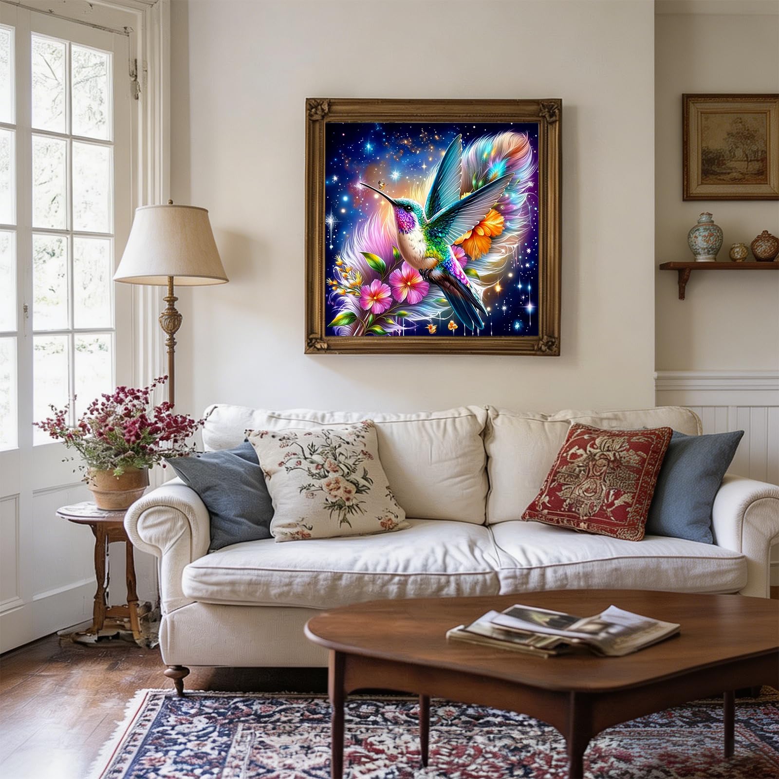 5D Diamond Art Hummingbird Kit - Beginner Diamond Painting -3 5D Diamond Art Hummingbird Kit - Beginner Diamond Painting -3