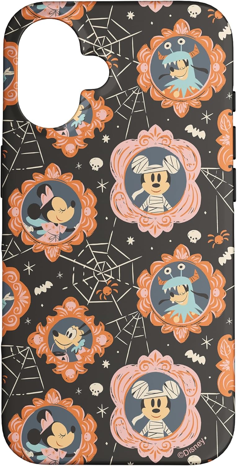 iPhone 16 Disney Mickey Mouse & Pals Spooky Cute Halloween Frames Case