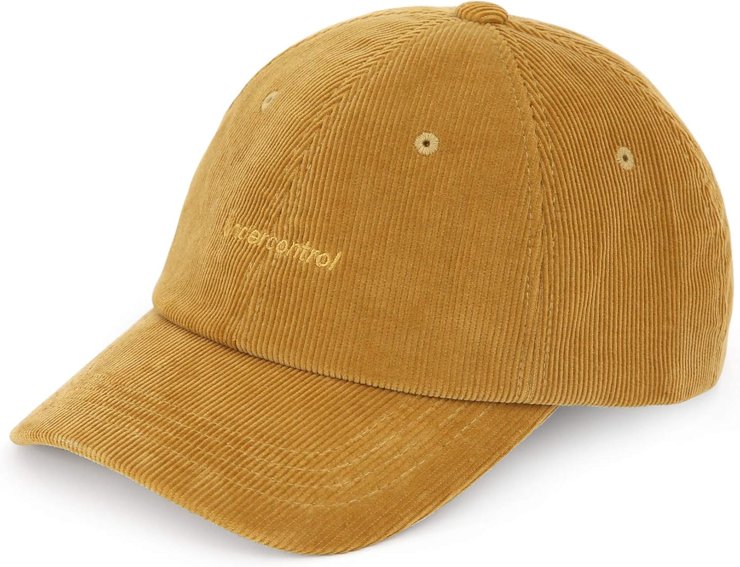 UNDERCONTROL Arial Embroidered Baseball Dad Hat Curved Visor Adjustable Cap Unisex