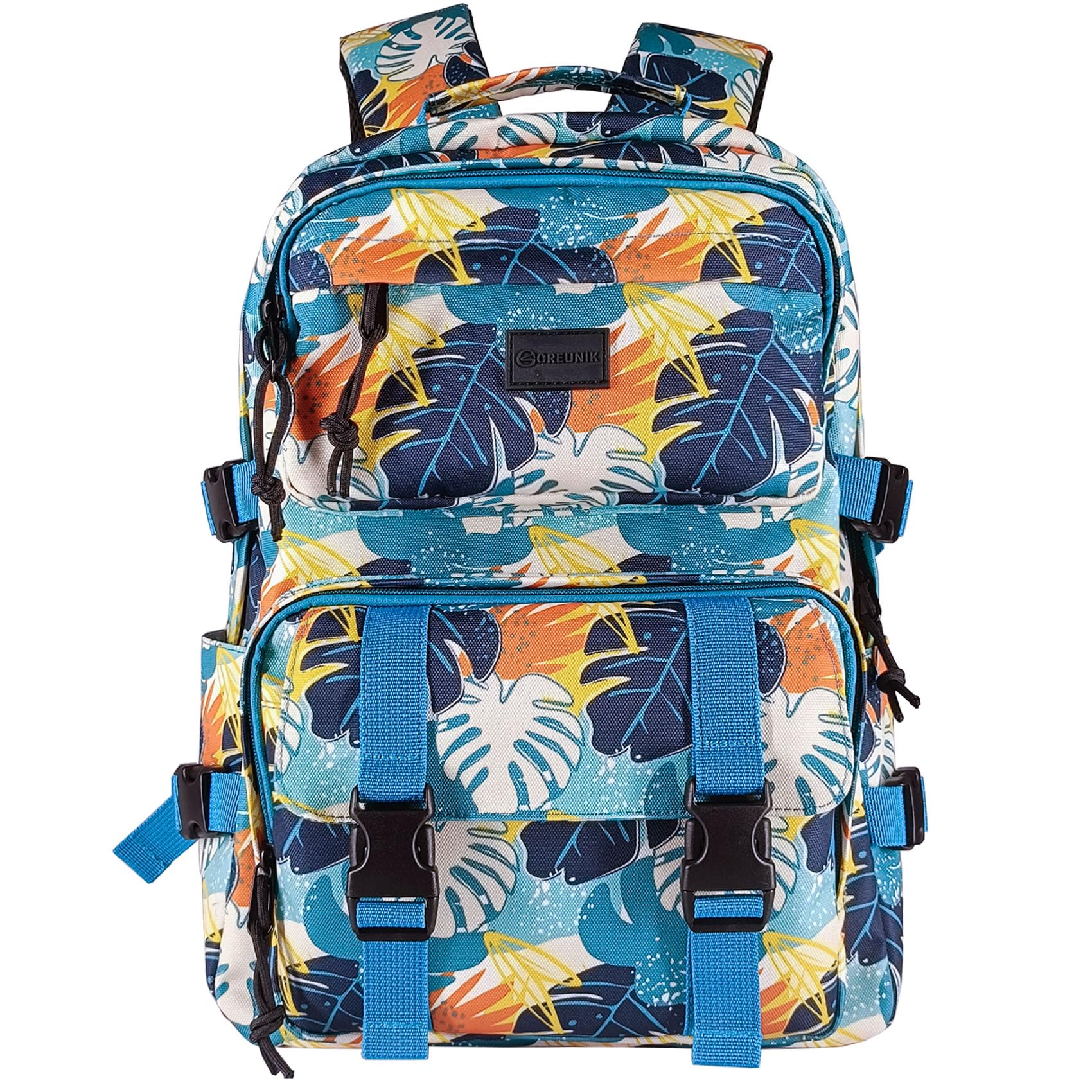 Oreunik - Zaino casual da viaggio, unisex, per computer portatile da 15 pollici, per adolescenti, leggero e impermeabile, unisex, per ufficio, scuola e università