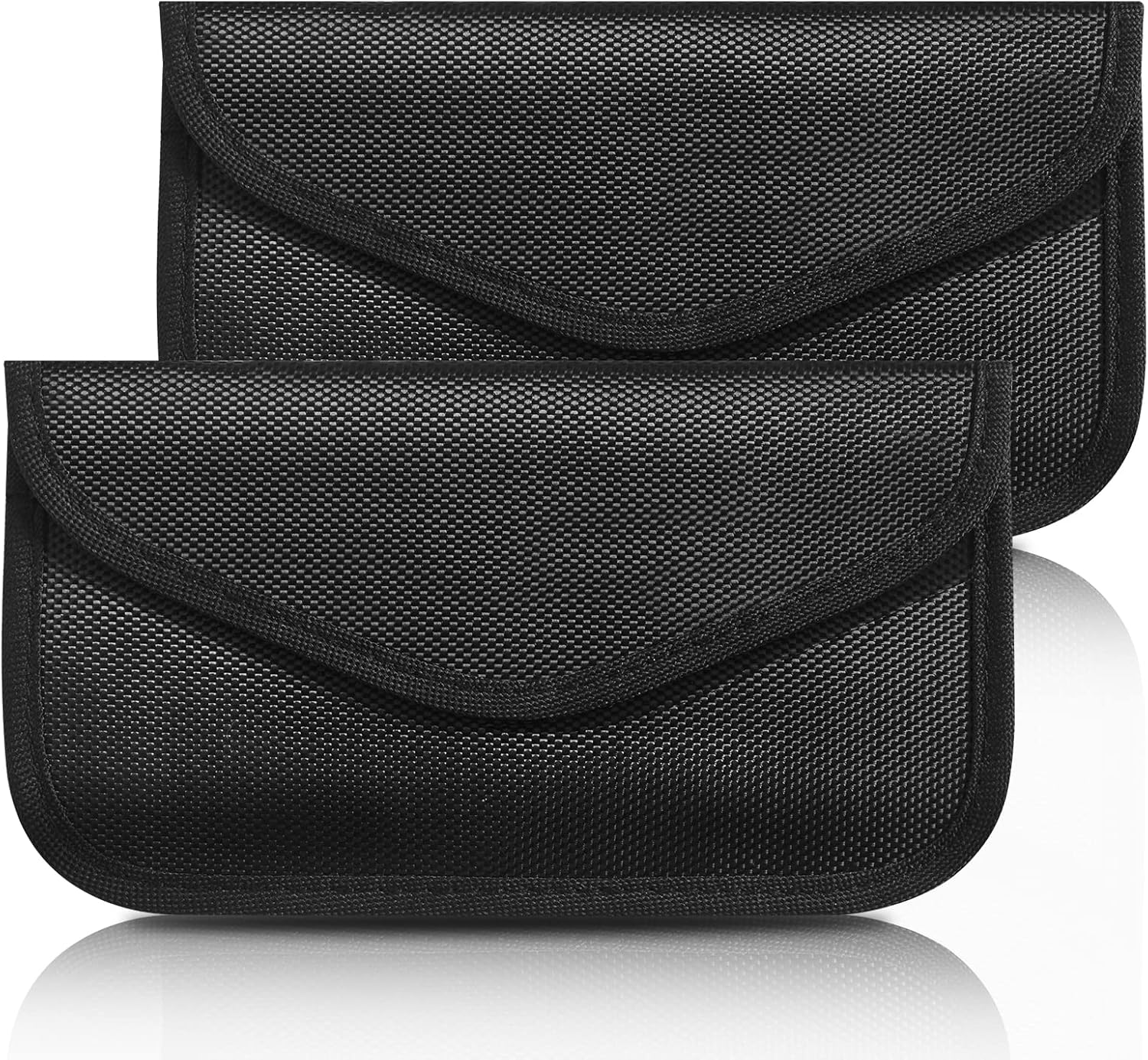 Faraday Pocket Cell Phone 2 Pack Bloqueador de señal Bolsa Blindaje Anti-Seguimiento Bloqueo de señal RFID para Pantalla de privacidad de teléfono Celular y Llaves de Coche