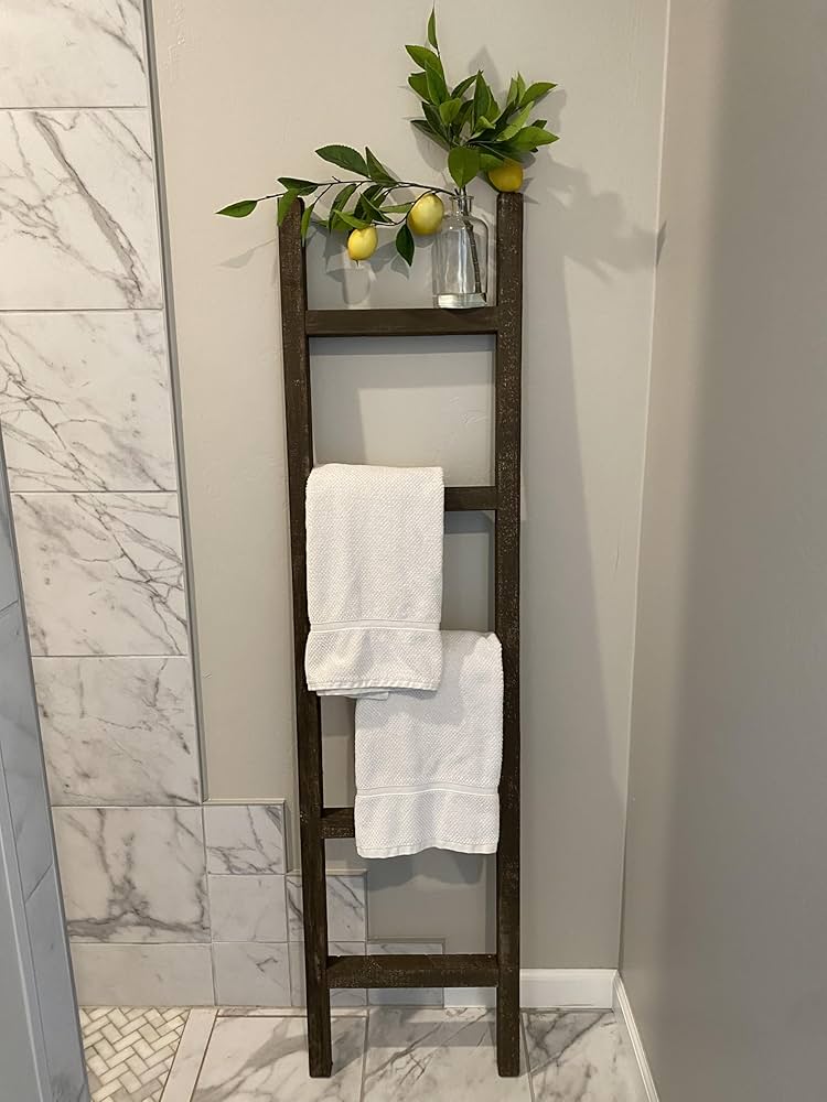 Amazon.com: BARNWOODUSA Rustic Farmhouse Decorative Ladder - Our