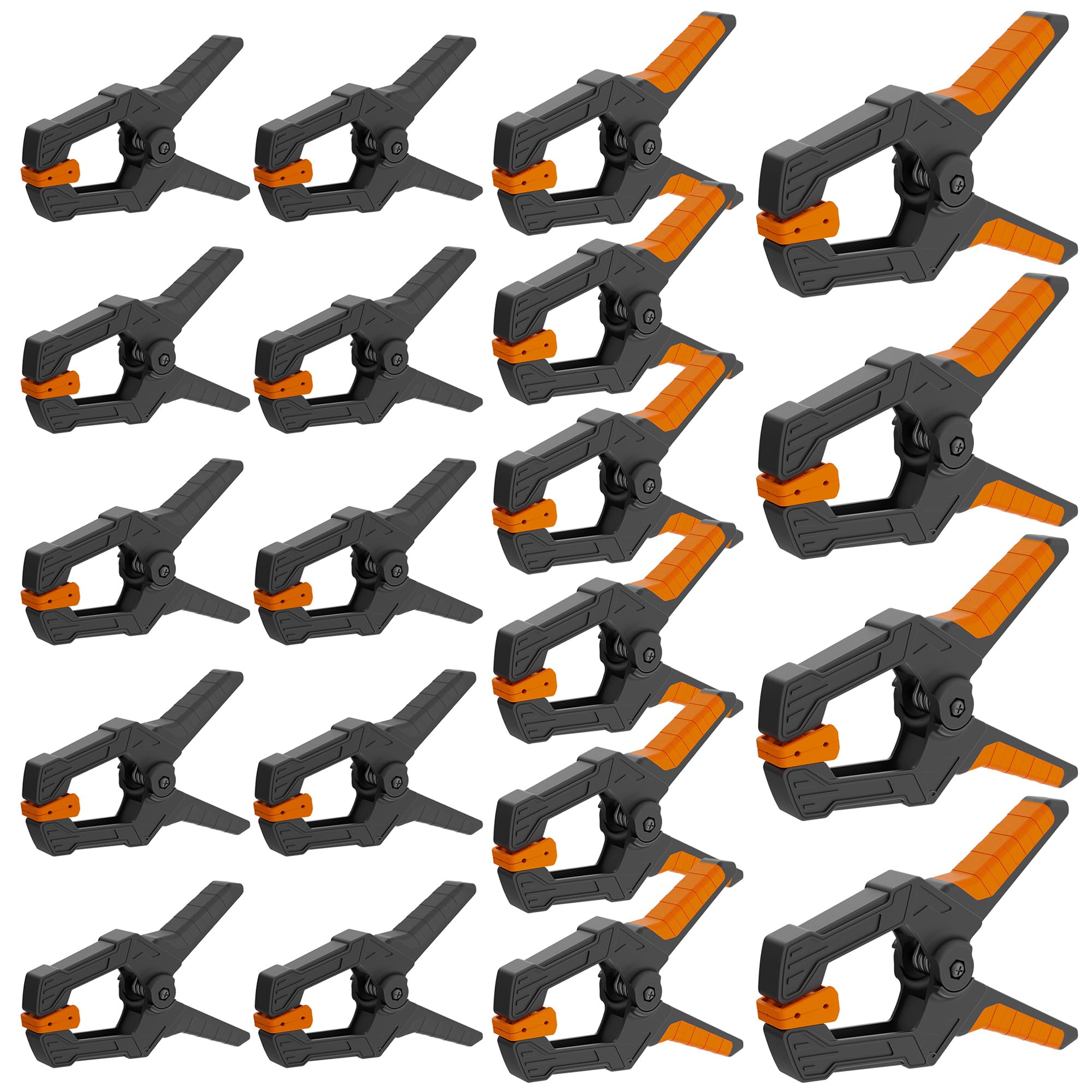 Snapklik.com : AMARTISAN Spring Clamps Heavy Duty Set. 20-Pack Spring Clamp