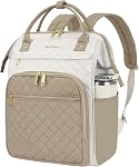 EMPSIGN 17 Inch Laptop Backpack for Women, Travel Computer Backpack, Large Capacity Water-repellent Quilted Casual Daypack