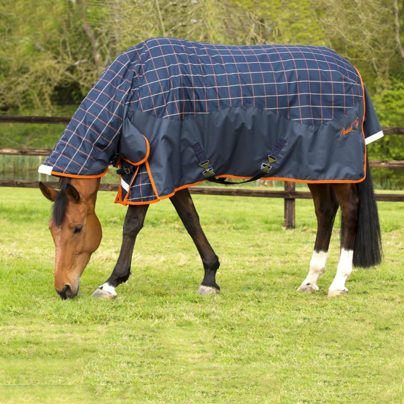 Mark Todd Unisex's TR-TOD880612 Turnout Rug Medium Weight Combo, Blue, 6 ft/9-Inch