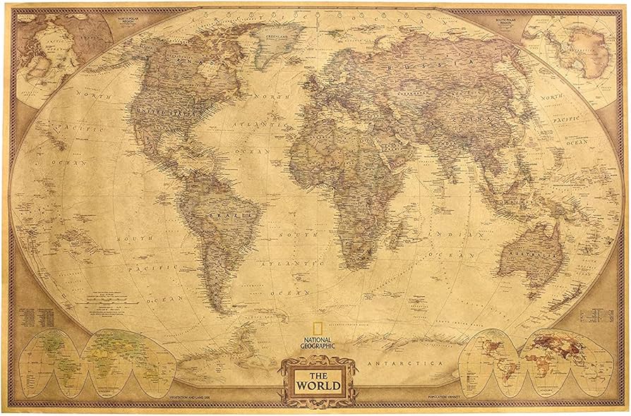 Amazon.co.jp: ポスター 世界地図 アンティーク風 マップ ヴィンテージ Amazon.co.jp: ポスター 世界地図 アンティーク風 マップ ヴィンテージ