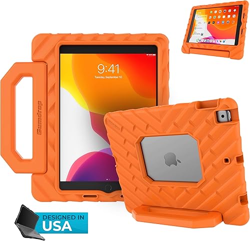 Miniatura 6 de Gumdrop FoamTech - Funda para Apple iPad de 9  8  7 generación (10.2 pulgadas) diseñada para estudiantes K-12, profesores y aulas, parachoques