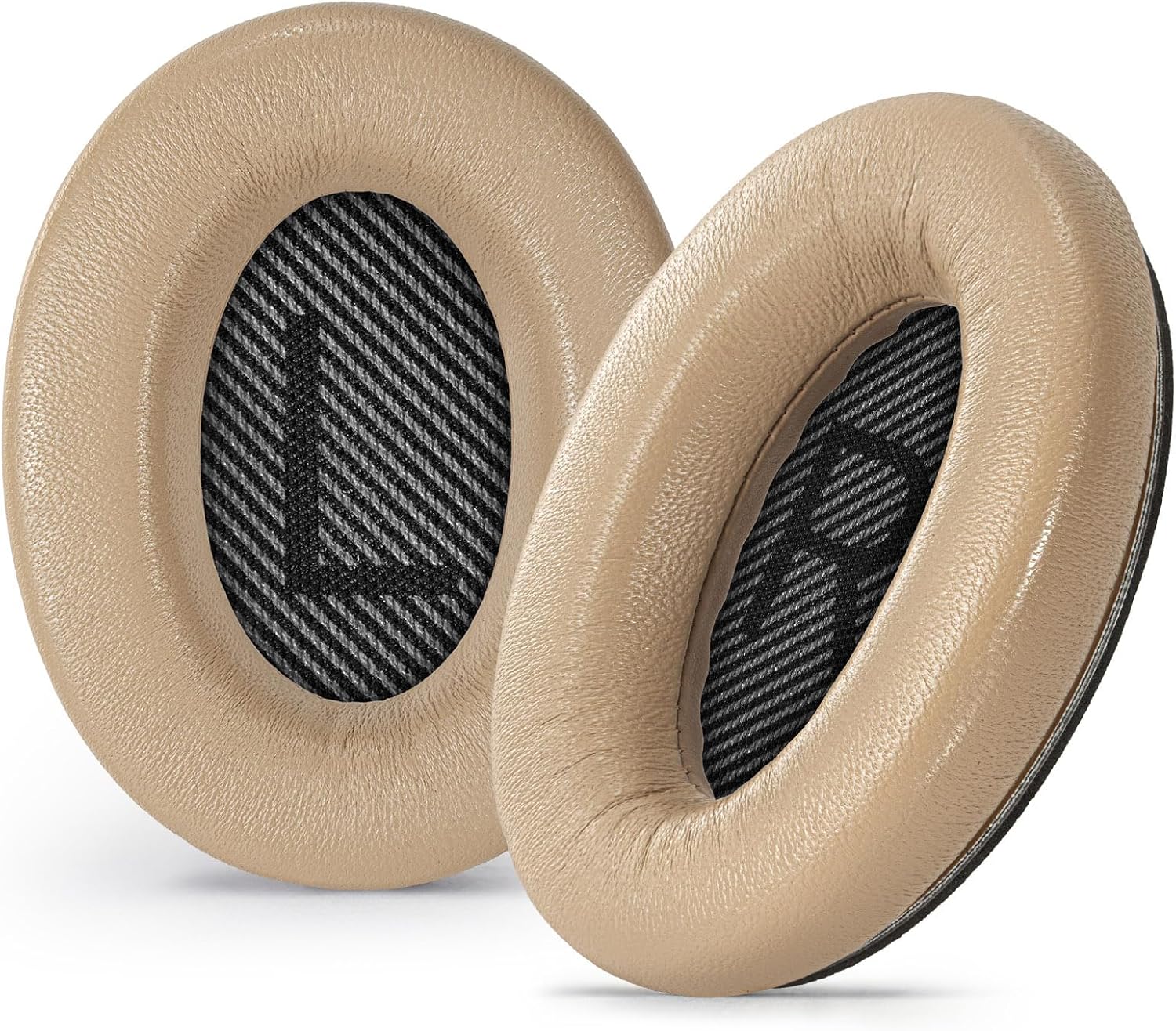 Aurivor Leather Ear-Pads Cushions for Bose QuietComfort QC-35 QC-35-ii QC-25 QC-15 QC-2 Headphones, Lambskin Replacement Ear Covers for Ae2/Ae2i/Ae2W SoundLink SoundTrue Around-Ear Headsets(Brown)