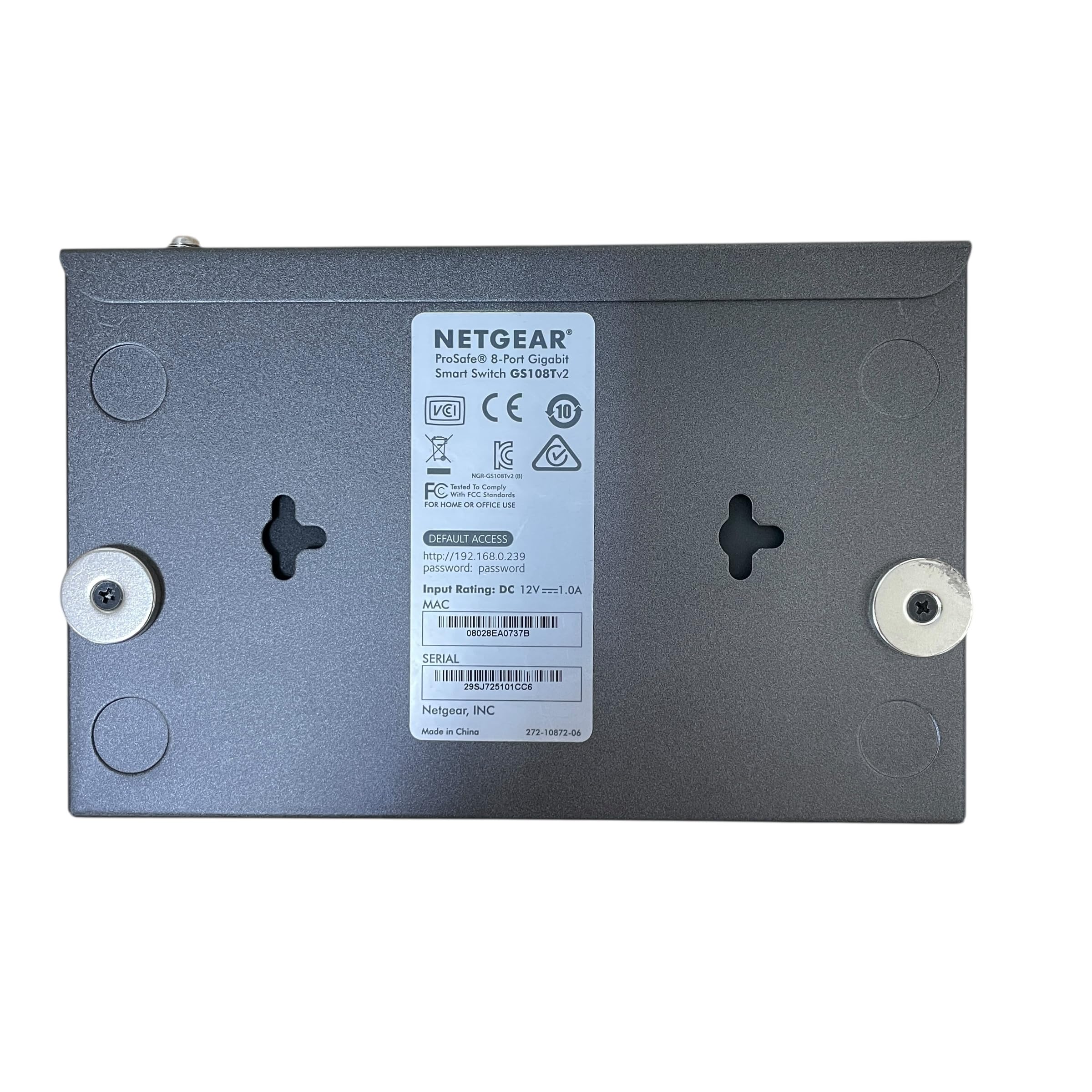 Amazon | NETGEAR レイヤー2スマートスイッチ ギガビット8ポートVLAN