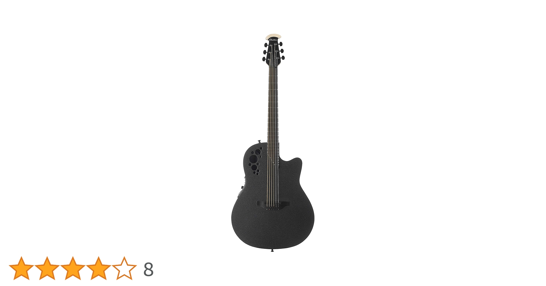 Amazon | Ovation 1868TX Black エレアコギター エリートTXシリーズ