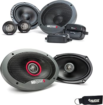 MB Quart - Pair of Formula FSB216 6.5" Component Speakers and A Pair of Formula 6x9 Speakers FKB169