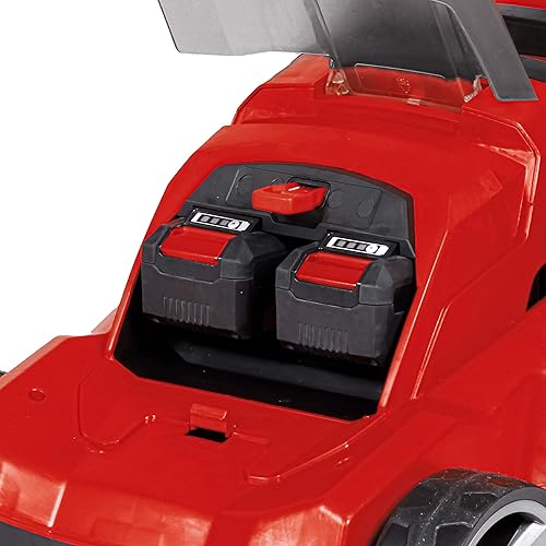 Miniatura 7 de Einhell GE-CM - Cortacésped inalámbrico de 36 voltios de 15 pulgadas con ajuste de altura de 6 posiciones, mango ajustable, bolsa de recolección