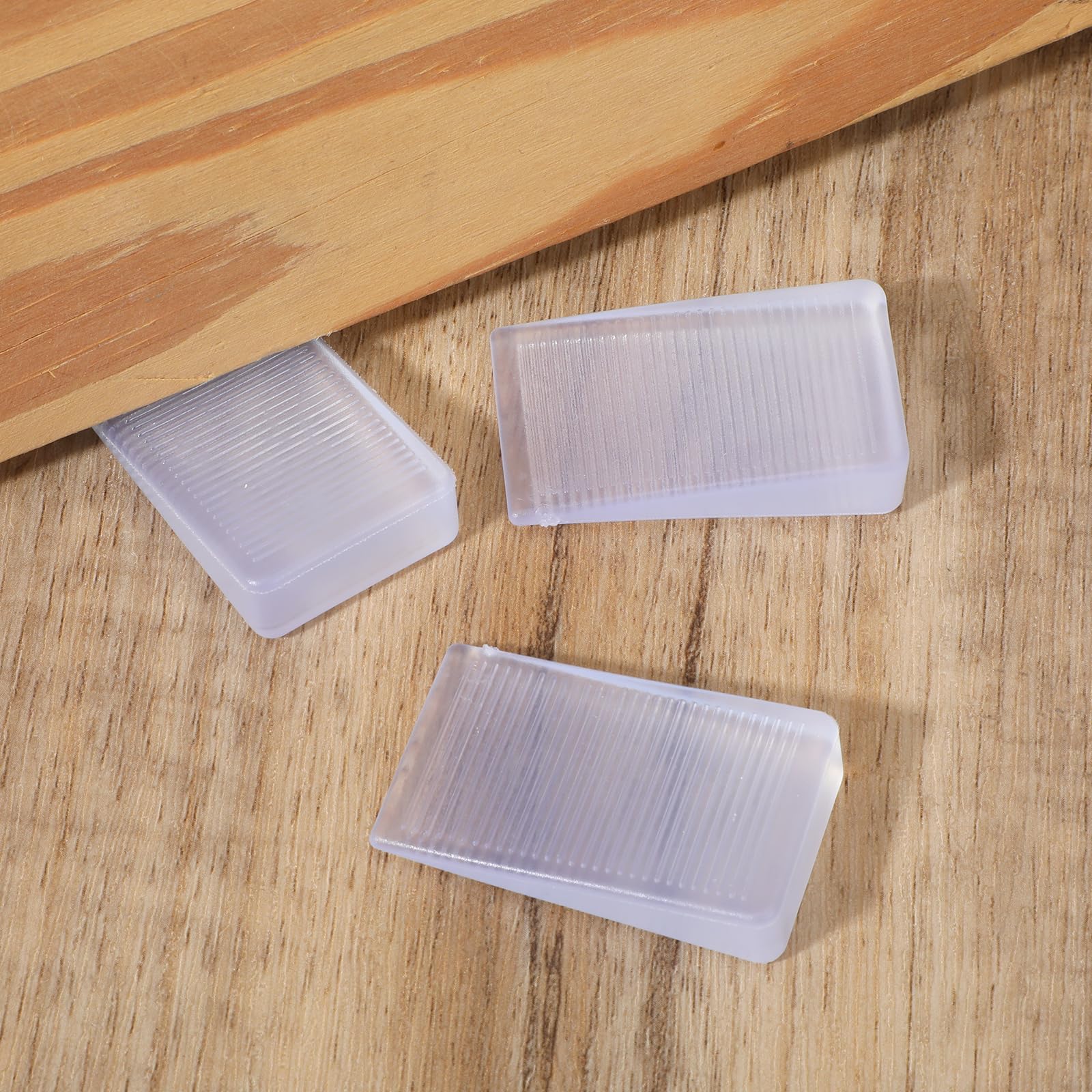 Tischkeile Möbelnivellierkeile Toilettenkeile für wackelige unebene Böden Befestigung der Toilettennivellierung Heimwerkerbedarf transparente