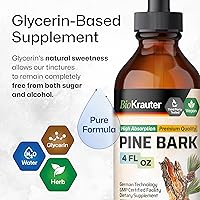 Vista 8 de BIO KRAUTER Tintura de raíz de maca 4 onzas líquidas y tintura de corteza de pino 4 onzas líquidas