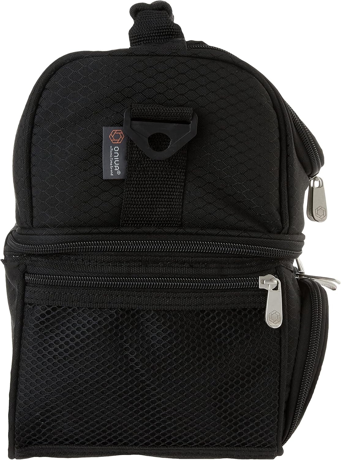 PICNIC TIME Star Wars Darth Vader Pranzo Insulated Lunch Box, Soft Sided Cooler Bag with Utensil Set, Dual Compartment Lunch Tote, (Black)