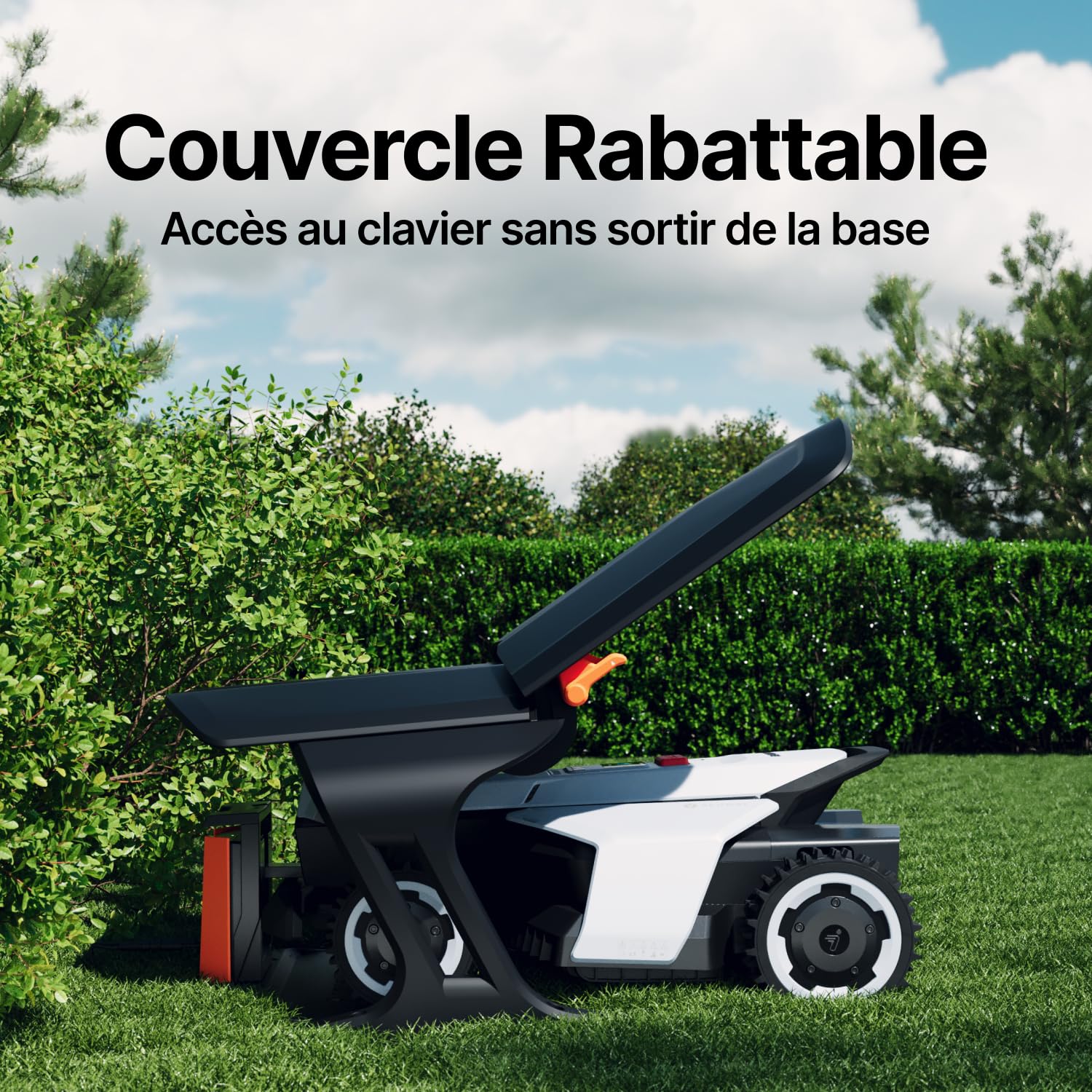 Segway Navimow Garage X, Garage Pliable pour Tondeuse Robot, Sans Blocage de Signal, Protection contre le Soleil et la Pluie, Compatible avec Navimow X4 Series, Terranox
