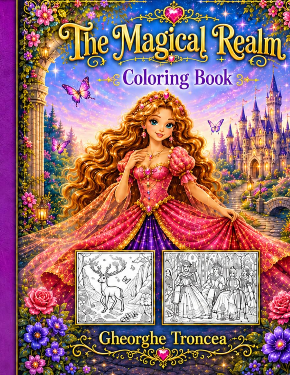 The Magical Realm: Coloring Book
