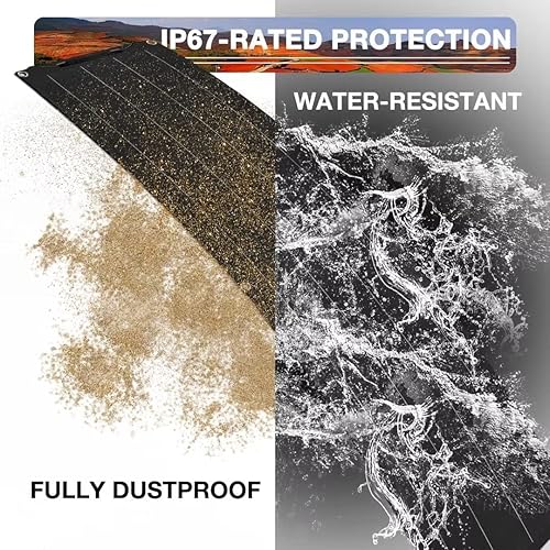 Miniatura 4 de 800 Watt Solar Panel Kit, with 40A Charge Controller 2 × 400 Watt Flexible Monocrystalline Solar Panel for 12-24V Battery Charging Car Battery