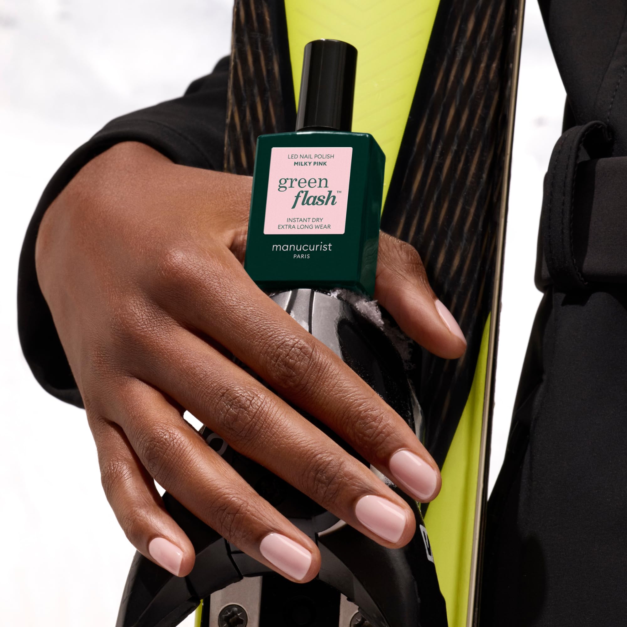 Amazon.com : Manucurist Green Flash Milky Pink LED Gel Nail Polish