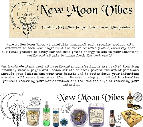 Miniatura 5 de Atracción Abundancia Aceites esenciales Hierbas Hechizo Ritual Sales de baño con hierbas reales Botánicos infundidos Mejorar la belleza Amor Control