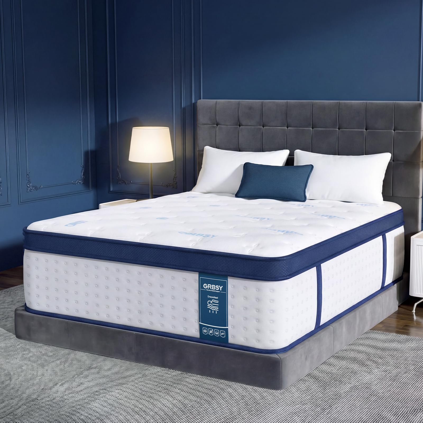 Grbsy 16 Inch Queen Mattress
