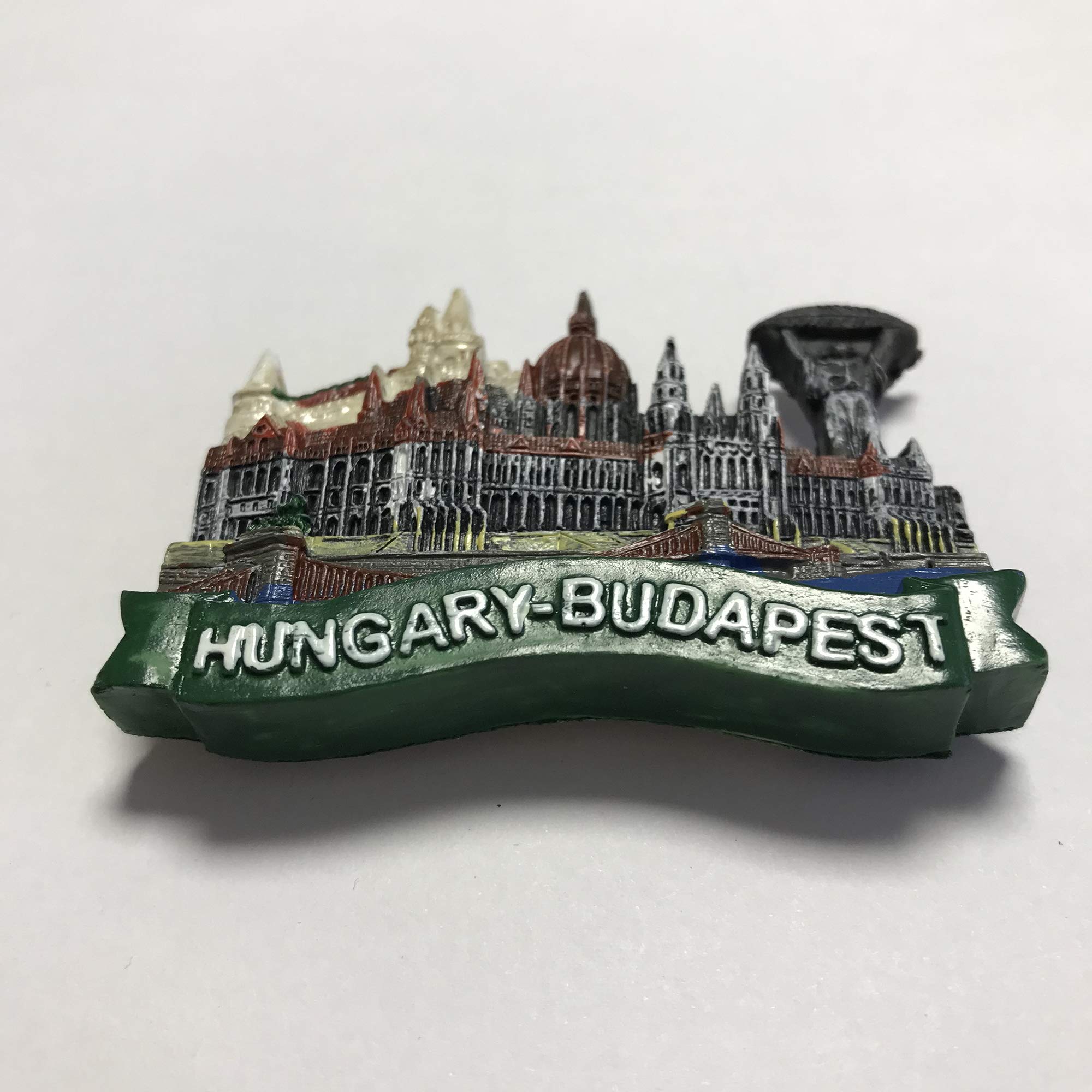 Magnete Frigorifero 3D Budapest Ungheria – Souvenir Turistico In Legno Fatto A Mano – Decorazione Casa E Cucina – Dimensioni 7,5 X 4 Cm - 3