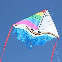 Vista 7 de WindNSun Delta Xt Wide Polyester Ripstop Velero Delta Kite, 54 pulgadas