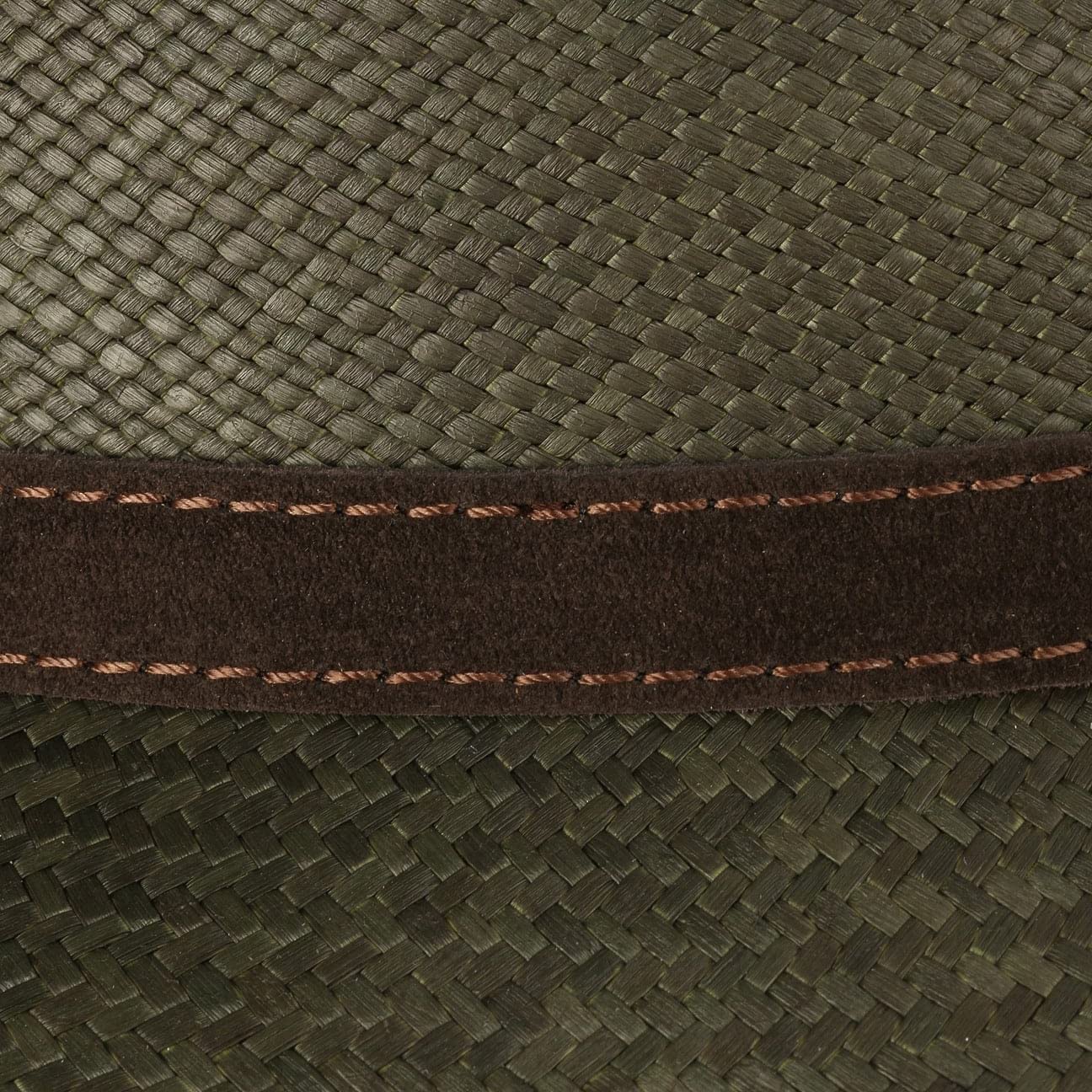 Lierys Chapeau Panama Forest Traveller Femme/Homme - Made in Ecuador D'Ete en Paille de Soleil avec Bandeau Cuir, Cuir Ete Printemps-ete