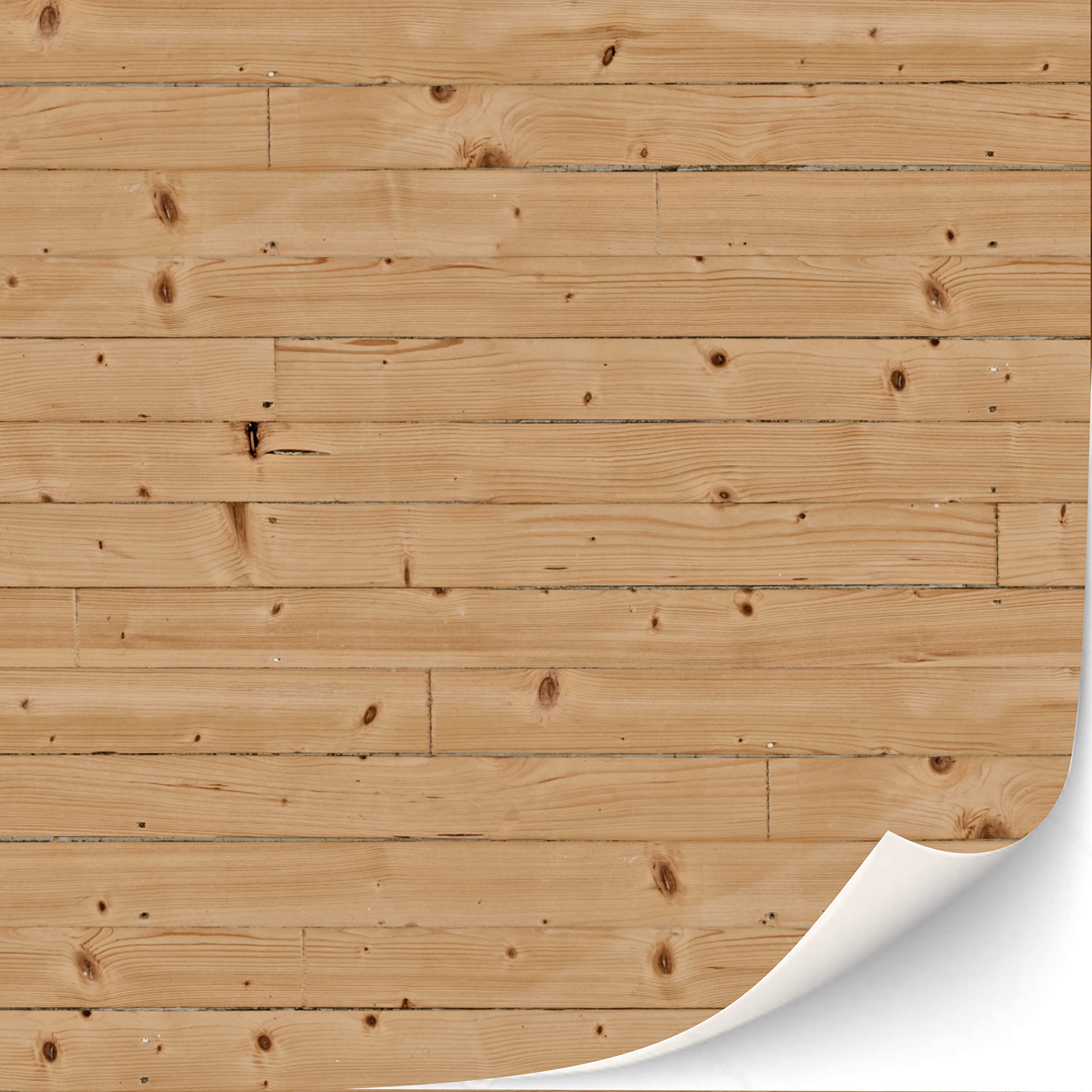 3 Sheets Self-Adhesive Flooring for Dollhouse 1:12 Scale (Oak with knotholes)
