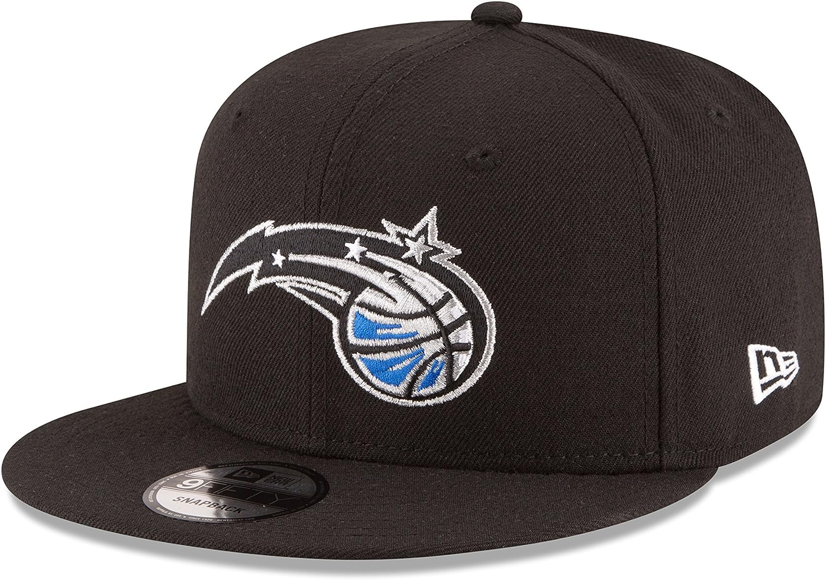 New Era NBA Black 9FIFTY Adjustable Snapback Hat Cap One Size Fits All