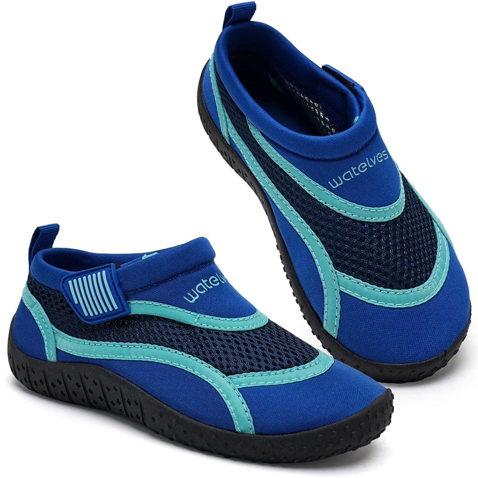 WateLves Kids Water Shoes Toddler Quick Dry Barefoot Shoes Girls Boys Aqua Athletic Sneakers for Beach Hiking Swim Kayak Sport Accessories, Camping