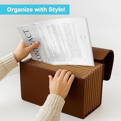 Miniatura 7 de Dunwell Clear Folders for Documents, Plastic 8.5x11 File Sleeves for Document Protection, Filing, Storage, Organization (36 Pack) Transparent