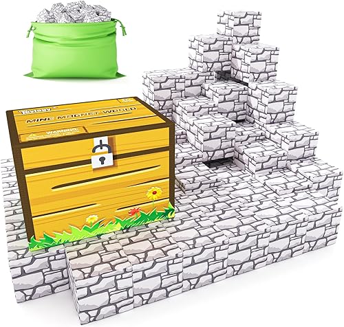 Bloques magnéticos Build Mine Magnet World Rock, juguetes magnéticos para niños y niñas de 3 a 4 años, 4 a 5 y 6 a 8 años, juguetes sensoriales STEM