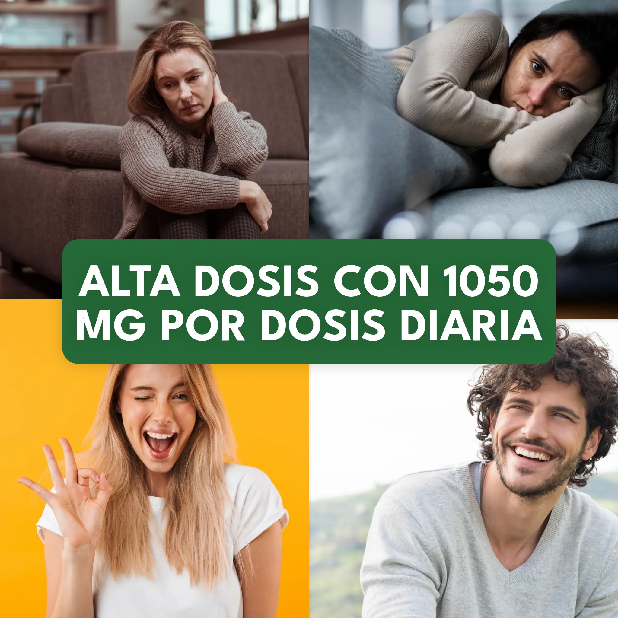 Green Naturals Complejo 7 Hongos Medicinales alta dosis – 1 050 mg/dosis (150 mg de Reishi, Cordyceps, Shiitake, Maitake, Hericium, Agaricus, Chaga) – vegano, sin aditivos – 180 cápsulas