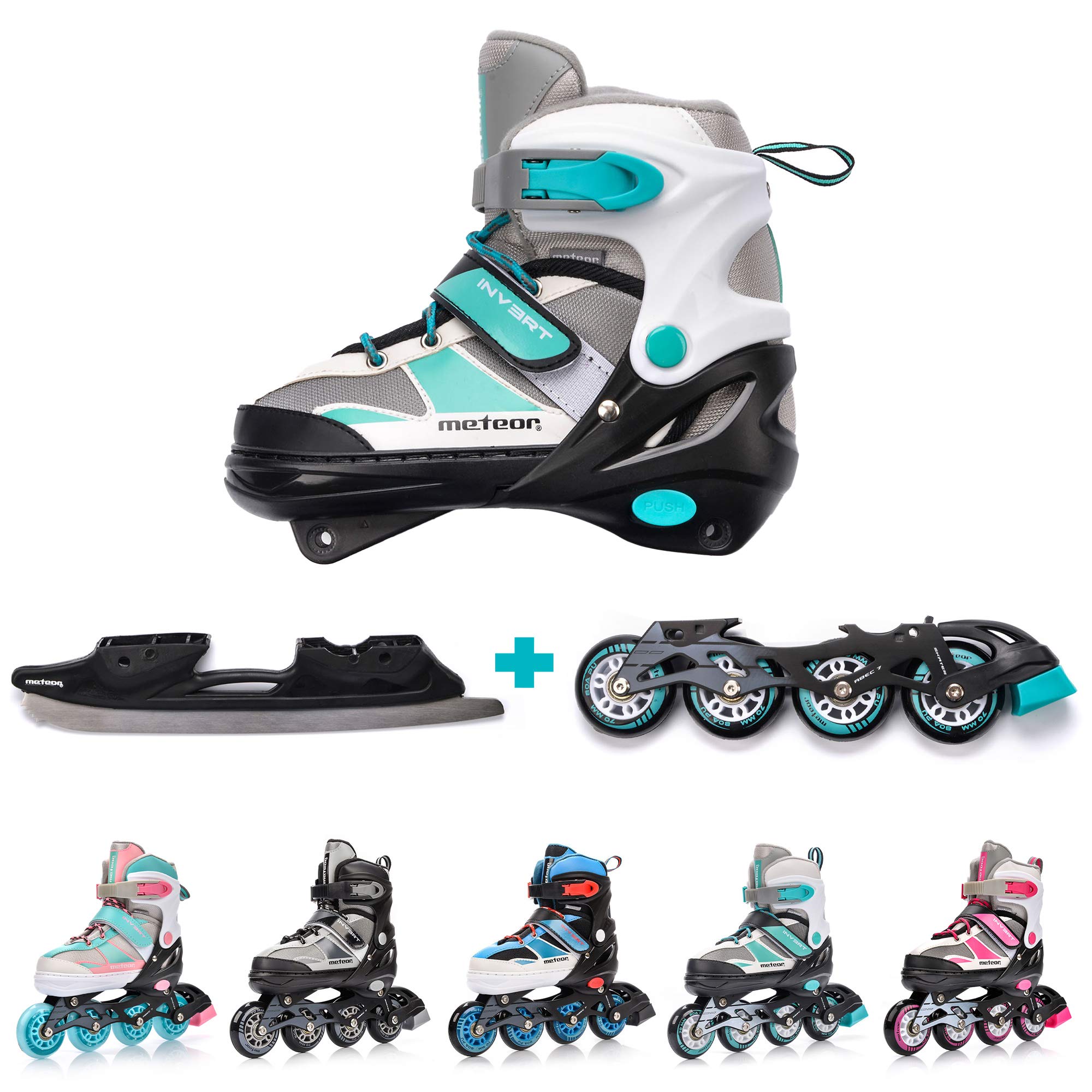 Buy meteor Inline Skates Children's Kids Inliners Roller Skates Roller