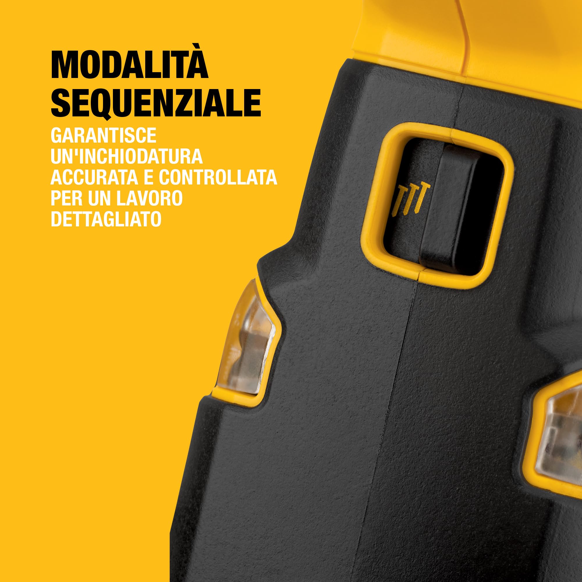 DEWALT 18V XR Chiodatrice Fissa Brushless 18 Calibro 18, Solo Utensile, DCN680N-XJ