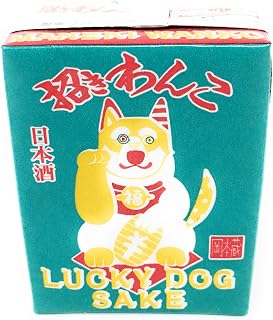 LUCKY DOG Genshu Sake Juice Box, 180 ML