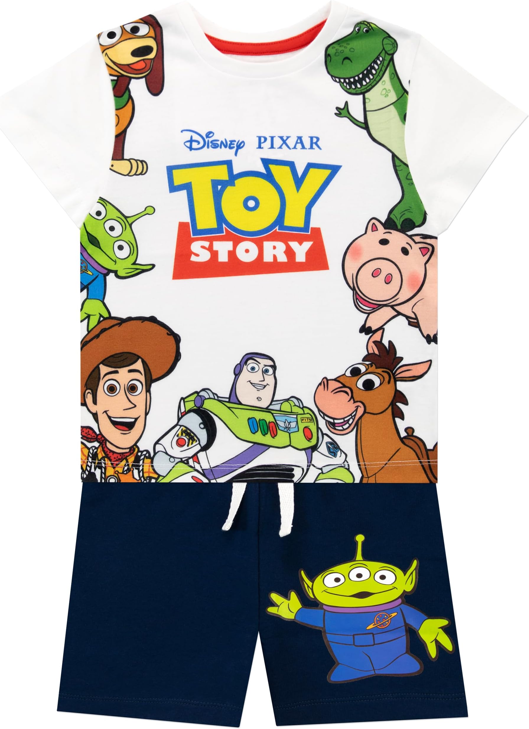 Disney Boys Toy Story T-Shirt And Shorts Set