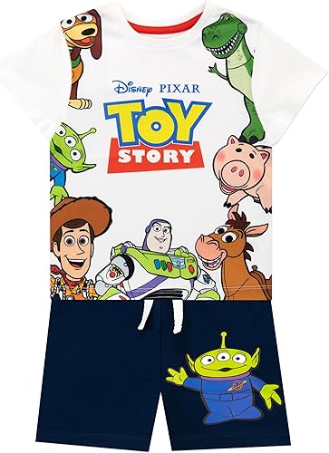Disney Conjunto de camiseta y pantalones cortos de Toy Story para niños
